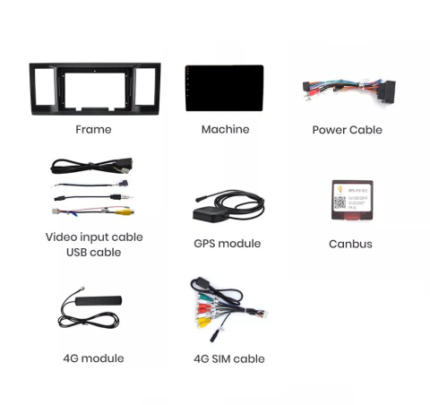 Navigatie Volkswagen Transporter (2016-2020), Android, Ecran 2K, 8GB RAM 256GB, 8-core [6]
