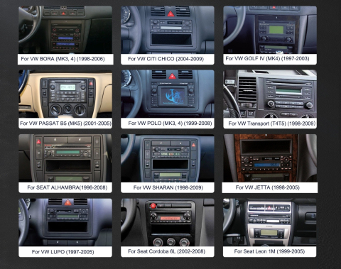 Navigatie VW Golf 4 (1997-2003), Android, Ecran 7 inch, 4GB RAM 64GB, 4core [1]