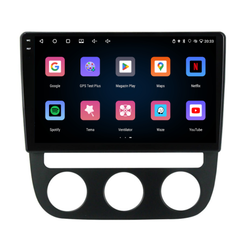 Navigatie VW Golf 5 (2004-2009), Android, Ecran 10 inch, 2GB RAM 32GB [4]