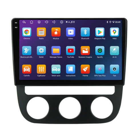 Navigatie VW Golf 5 (2004-2020), Android, Ecran 10 inch, 6GB RAM 128GB [1]