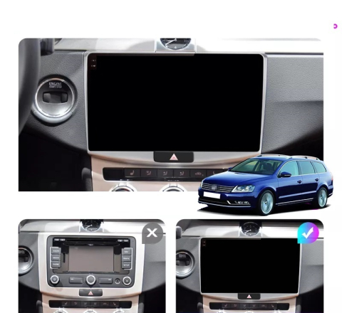 Navigatie Vw Passat B7 (2009-2014), Android, Ecran 10 inch, 1GB RAM 32GB [6]