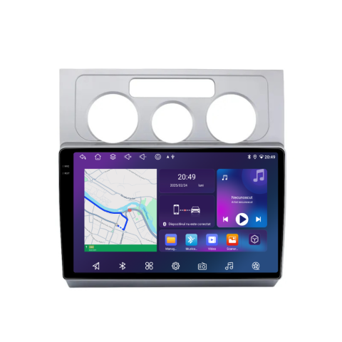 Touran (2003-2010) - Navigatie VW Touran (2003-2010), Android, Ecran 10 inch, 6GB RAM 128GB