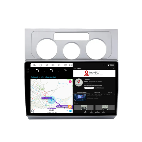 Navigatie VW Touran (2003-2010), Android, Ecran 10 inch, 6GB RAM 128GB [4]