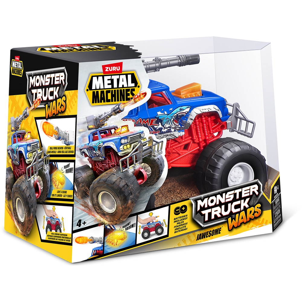 Camion METAL MACHINES Monster Truck Wars 1100033133, 3 ani+, multicolor [2]