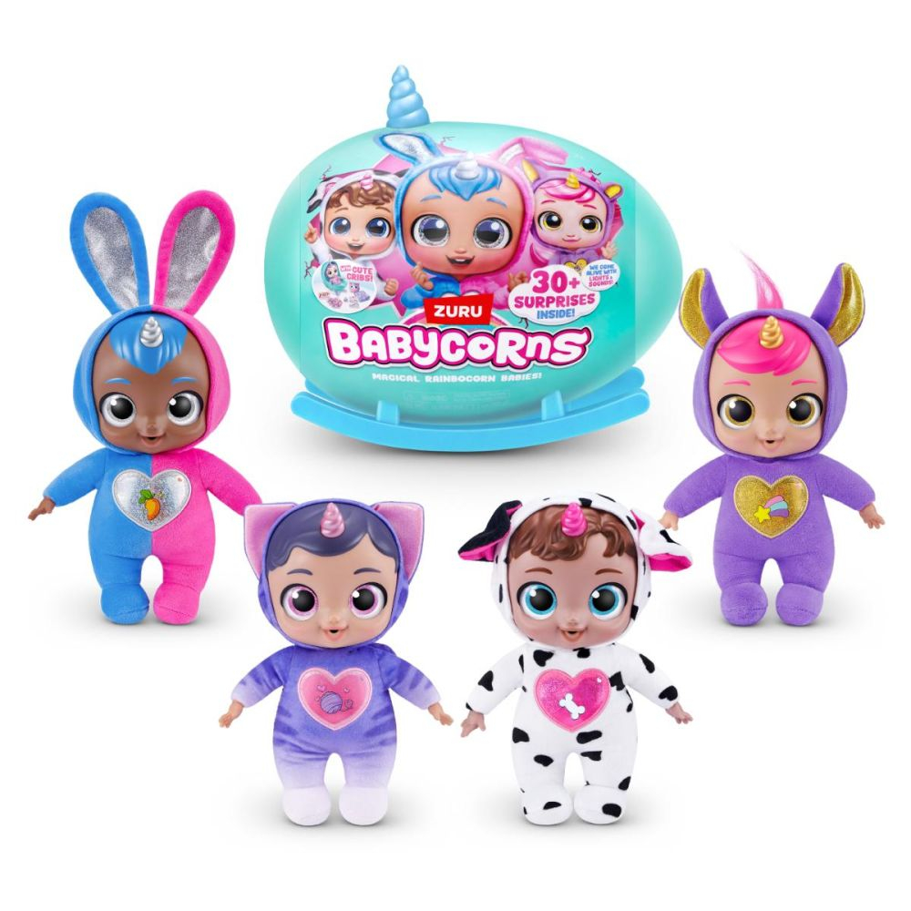 Jucarie de plus surpriza, Rainbocorns, Babycorns, 30 surprize [2]