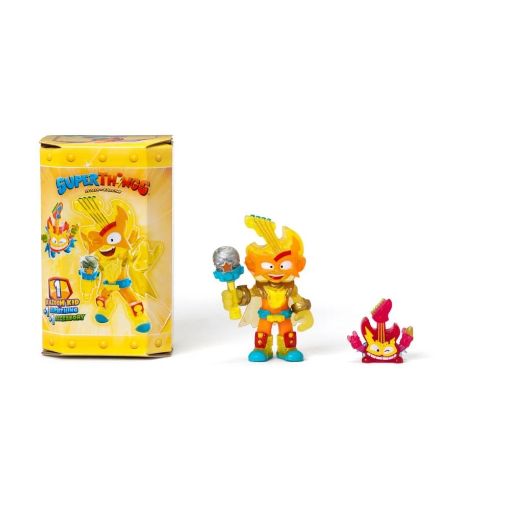 Set 2 figurine si accesoriu, SuperThings, Guardians Of Kazoom Kid [4]