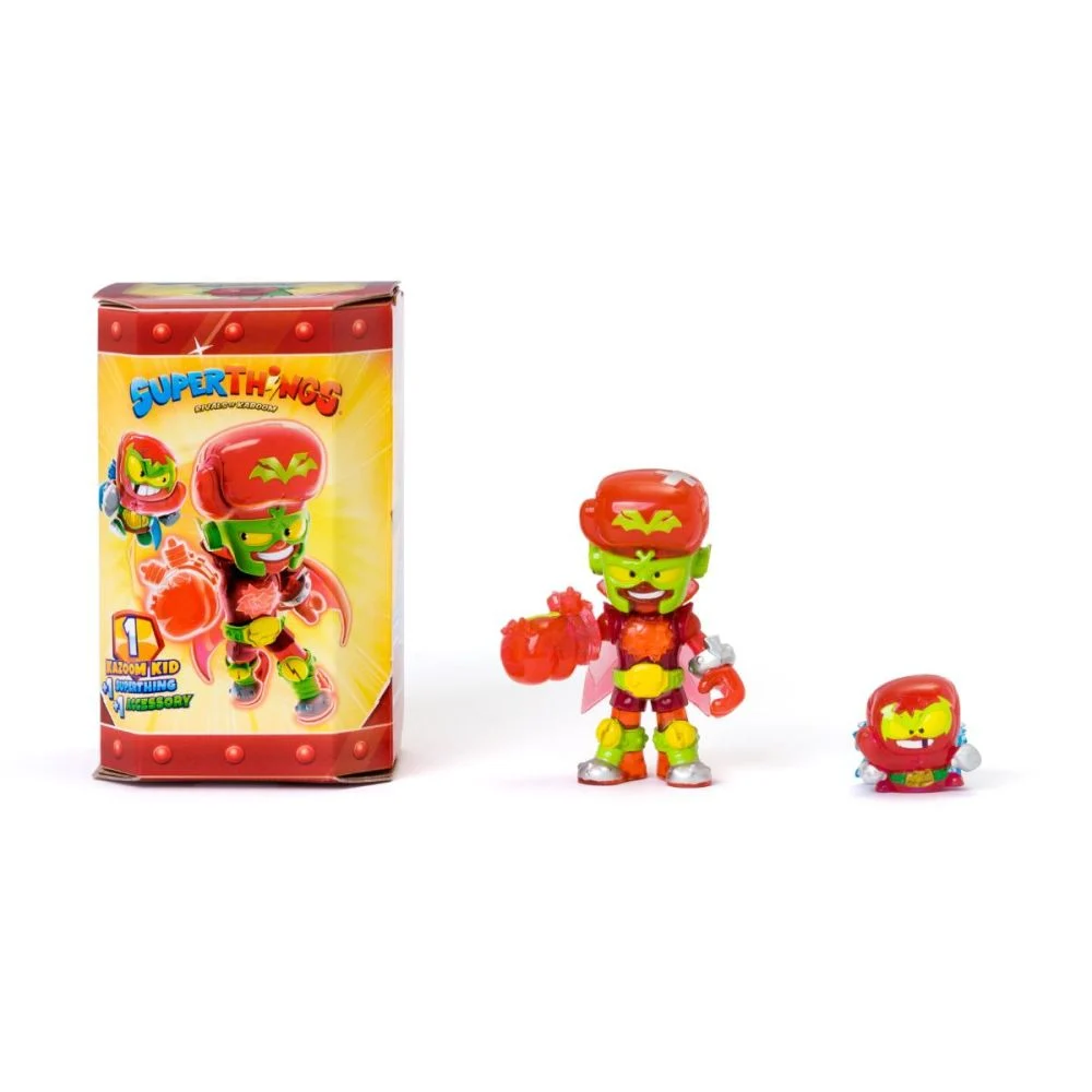 Set 2 figurine si accesoriu, SuperThings, Guardians Of Kazoom Kid [6]