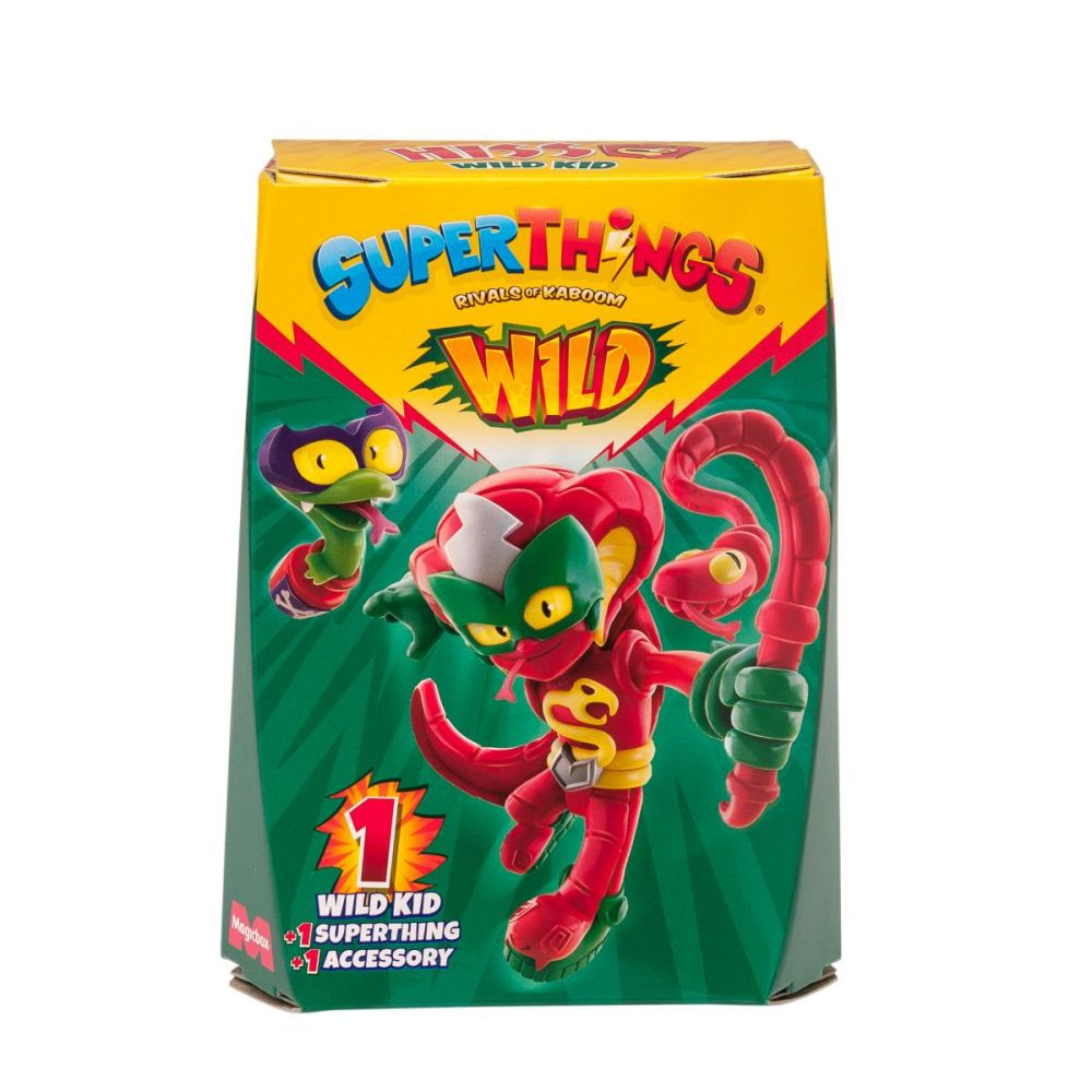 Set 2 figurine, SuperThings, Wild Kids [6]