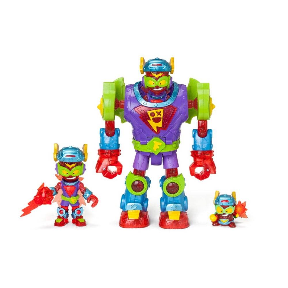 Set de joaca cu figurine si Robot Fury Storm, Superthings, Kazoom Kid [3]