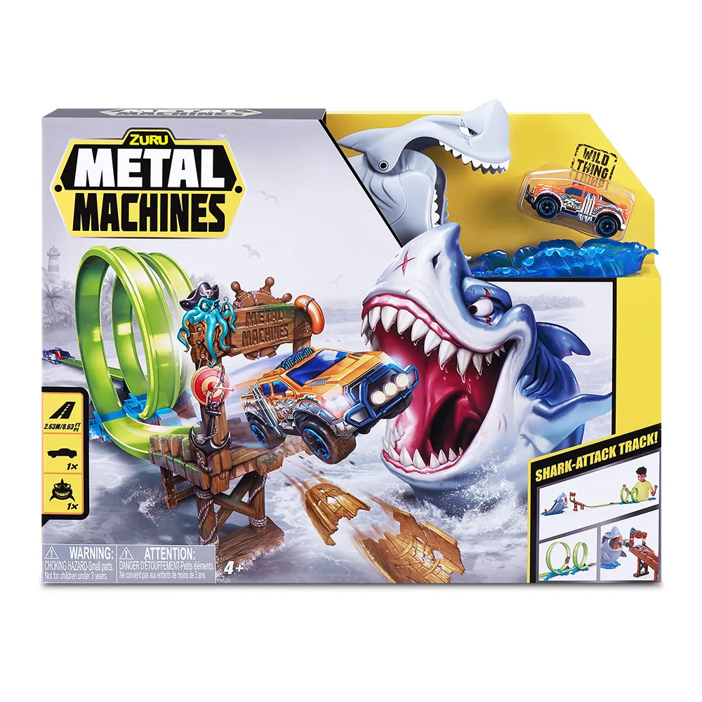 Set de joaca Pista Rechinului, + 4 ani, Metal Machines [2]