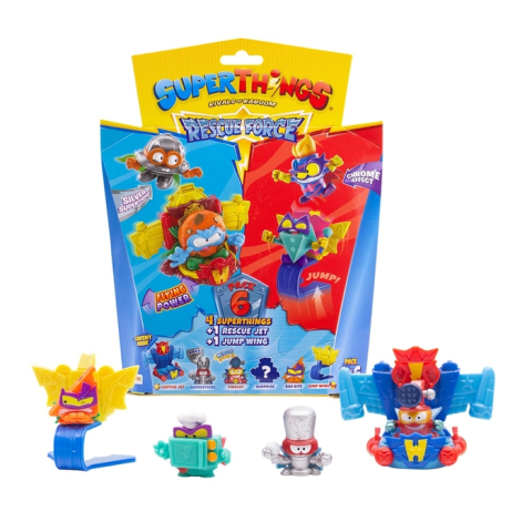 Set 4 figurine SuperThings - Rescue Force [1]