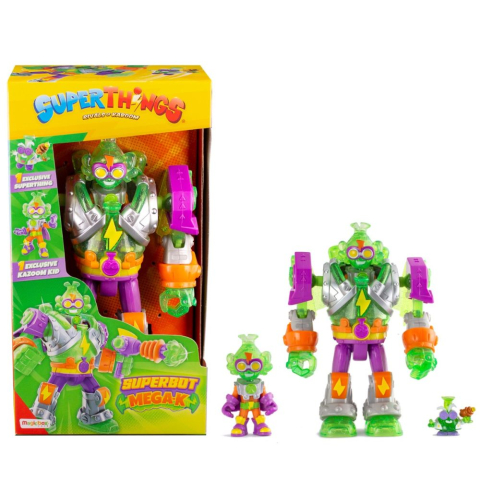 Figurine - Set 3 figurine, SuperThings, Superbot Mega-K