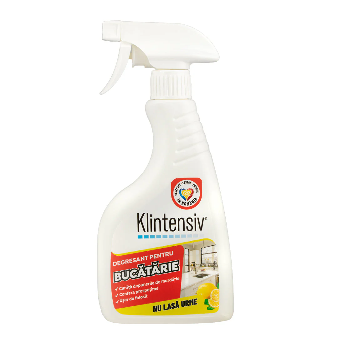 Praf de curatat si alte subtante - Degresant bucatarie 500 ml, Klintensiv