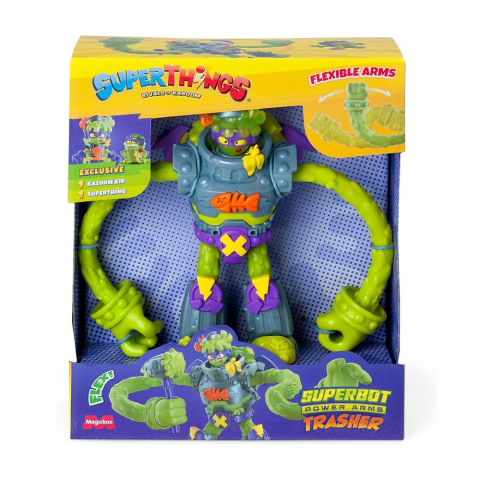 Figurine - Figurina robot, SuperThings, Superbot, Magic Box, Thrasher