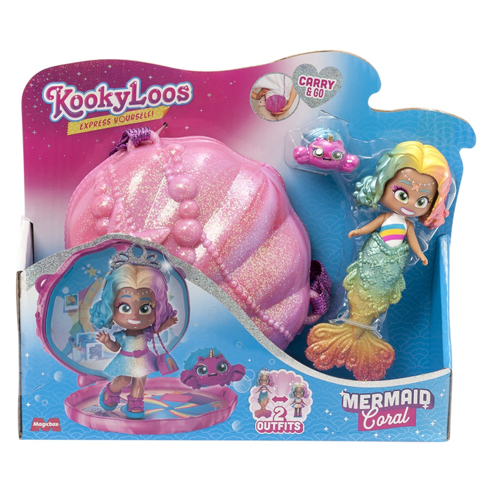 Jucarii, Copii & Bebe - Kookyloos set de joaca papusa Coral