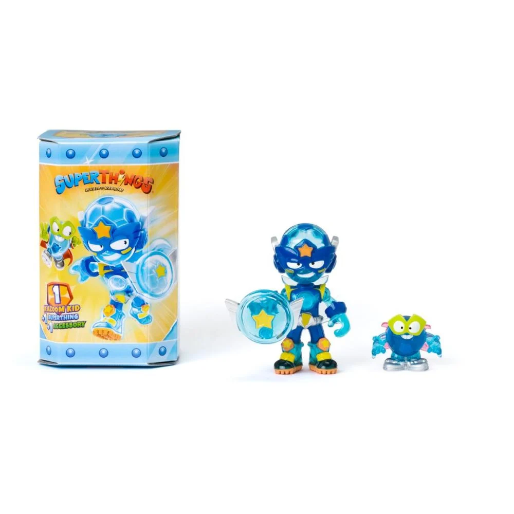 Set 2 figurine si accesoriu, SuperThings, Guardians Of Kazoom Kid [1]