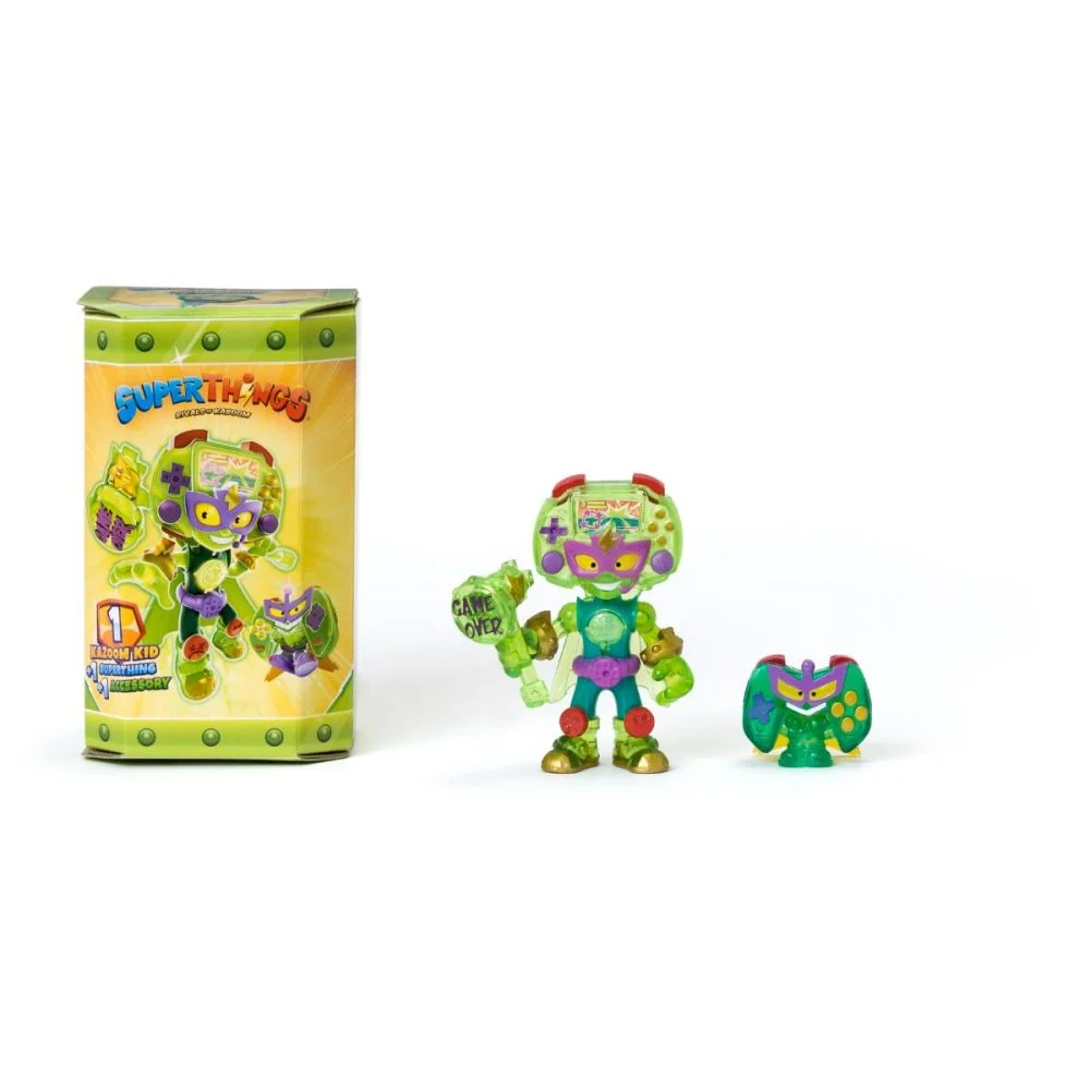 Set 2 figurine si accesoriu, SuperThings, Guardians Of Kazoom Kid [2]