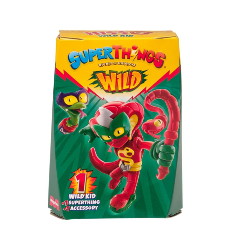 Set 2 figurine, SuperThings, Wild Kids [5]