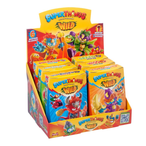Set 2 figurine, SuperThings, Wild Kids [6]