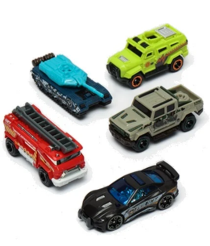 Set 5 masinute Metal Machines - City Force, 1:64 [2]