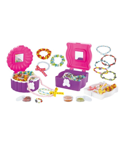 Jucarii creative si de rol - Set creatie bijuterii Girl's Creator Beads Art