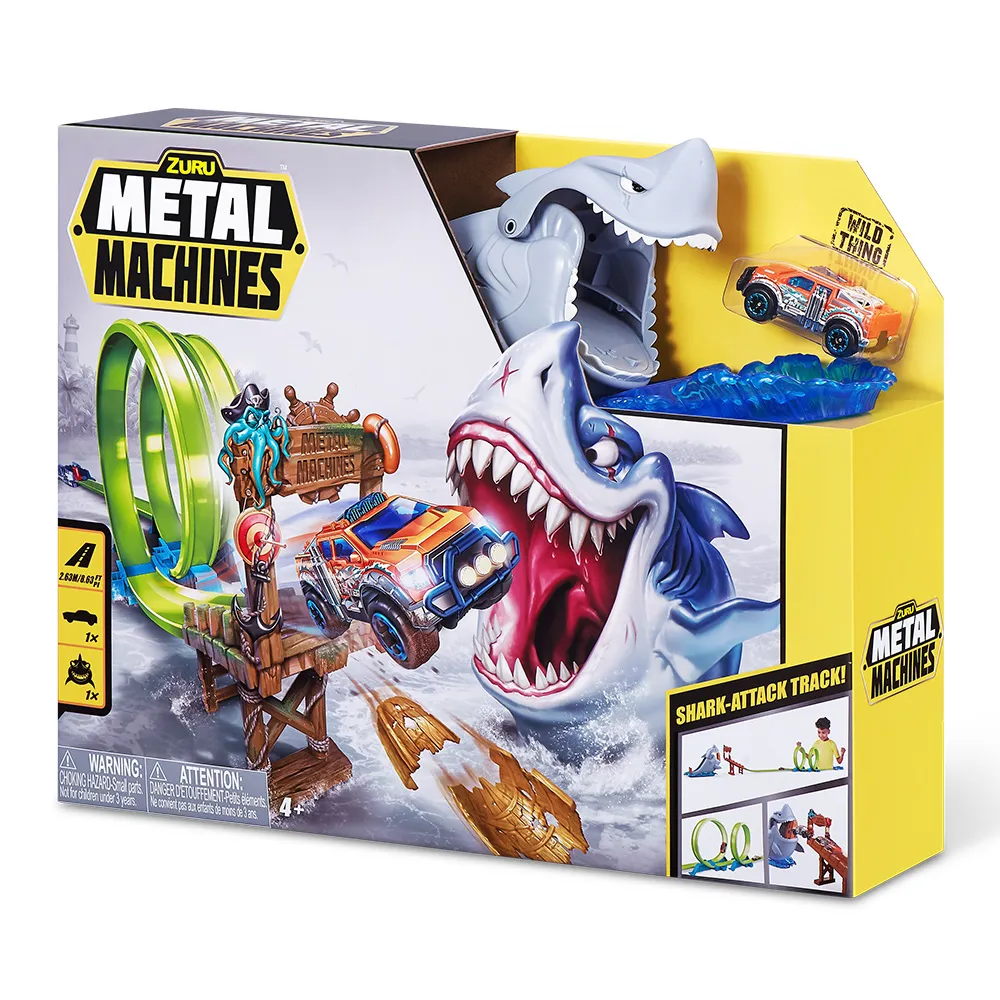 Set de joaca Pista Rechinului, + 4 ani, Metal Machines [2]