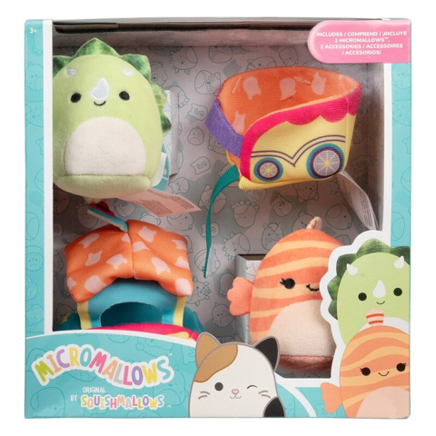 Papusi si jucarii de plus - Squishmallows set accesorii, jucarie plus, diverse modele v1