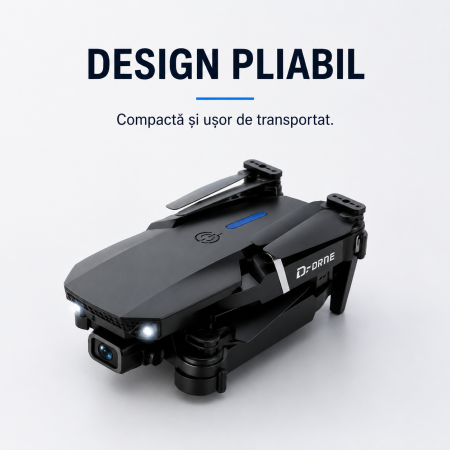 Dronă pliabilă Dual Camera [4]