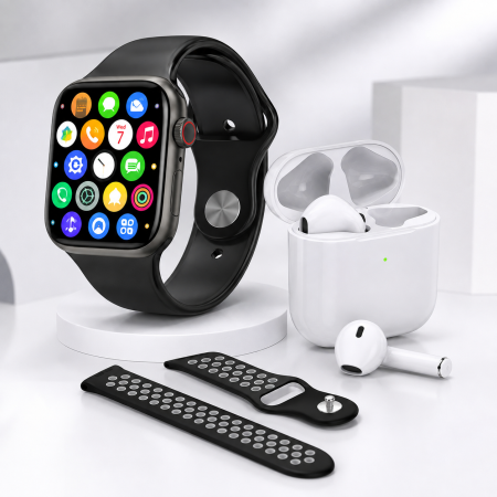 Produse - Smartwatch Elegant + Căști Wireless