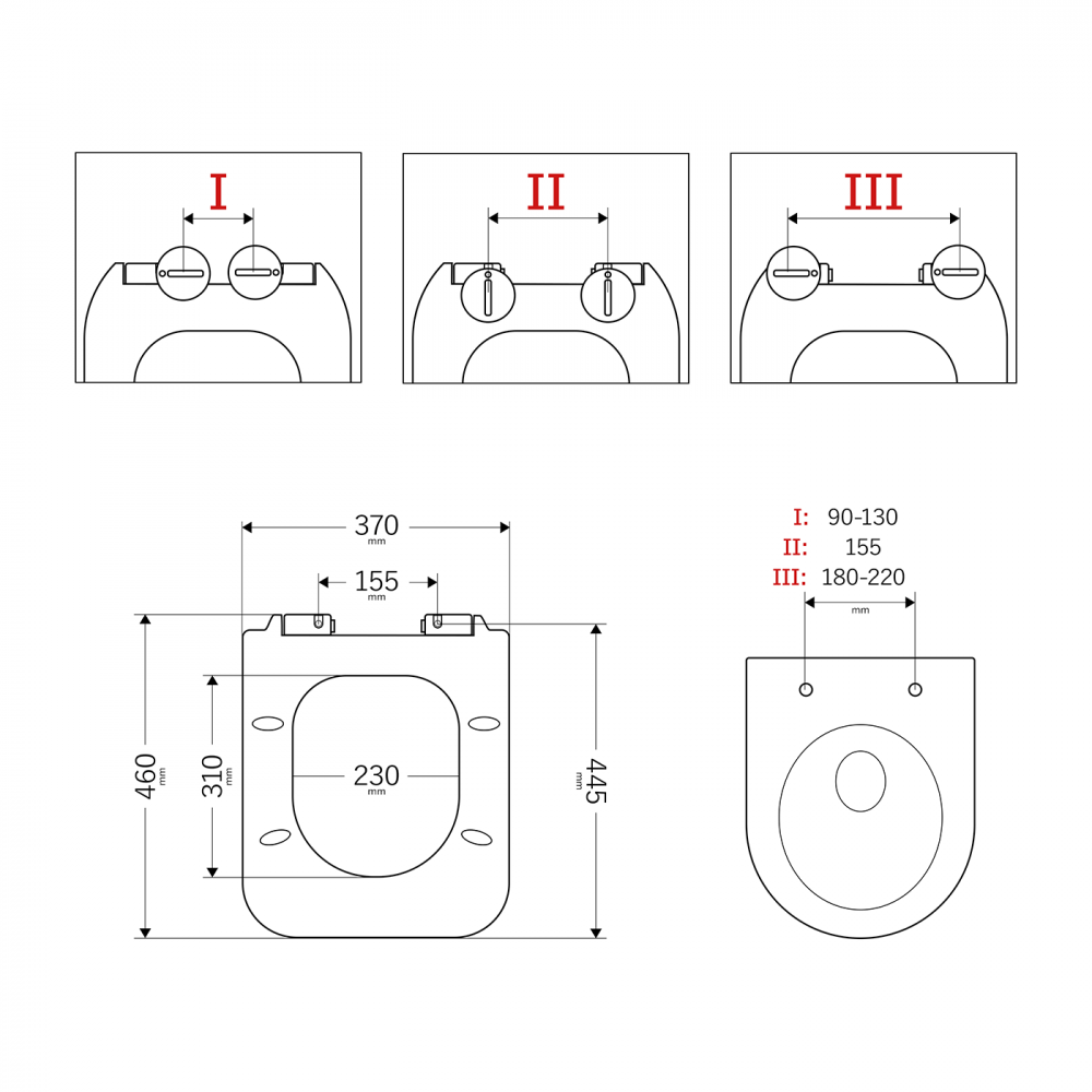 Capac de WC cu închidere lentă pentru Roca Element [2]