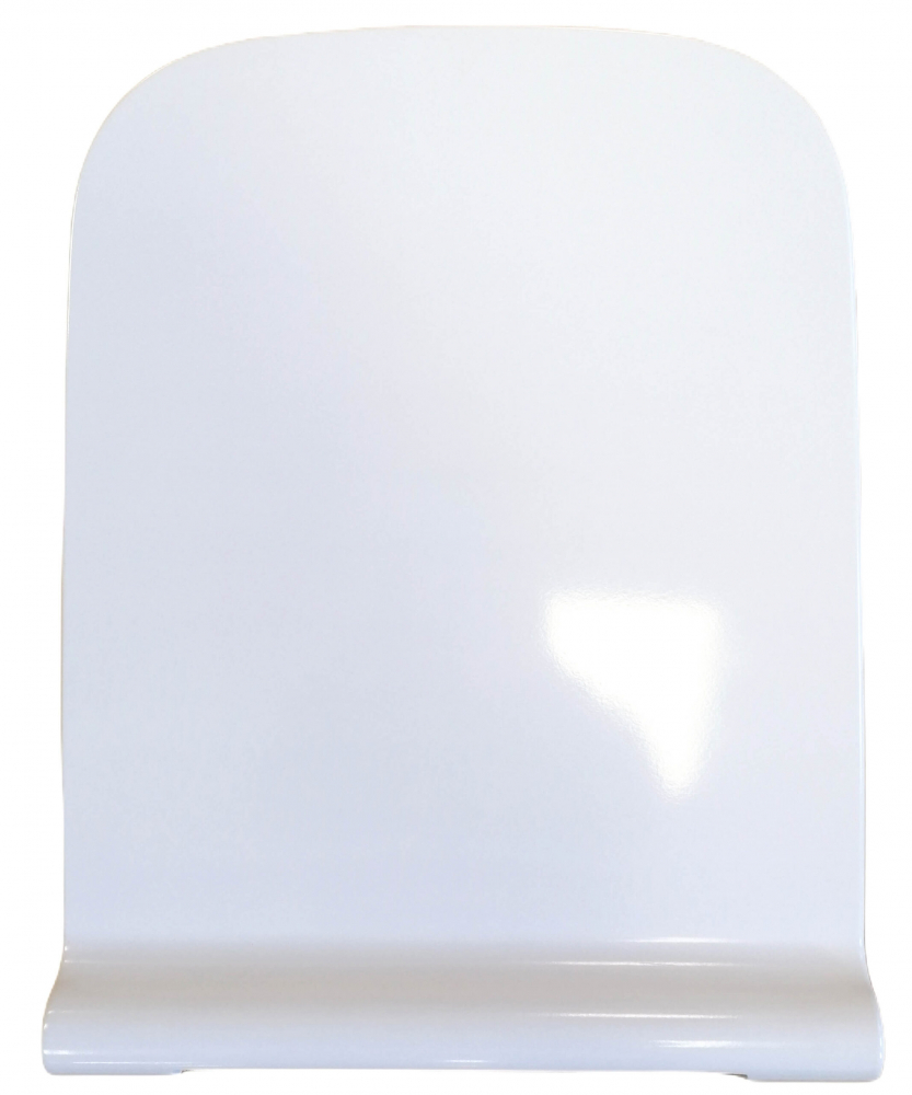 Capac WC cu închidere lentă, rectangular, slim [2]