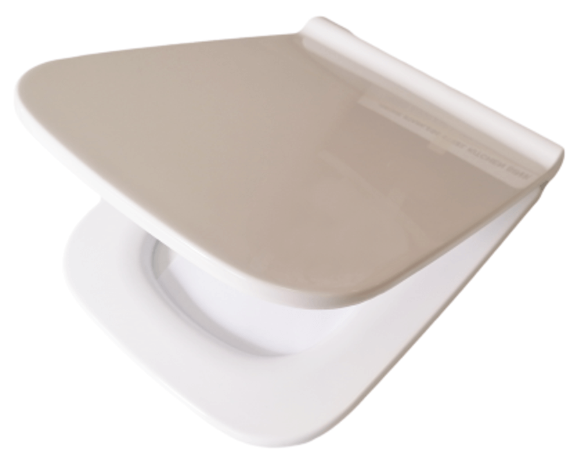 Capac WC Universal Cu Soft Close, din Duroplast, Balamale Metalice Detasabile [1]