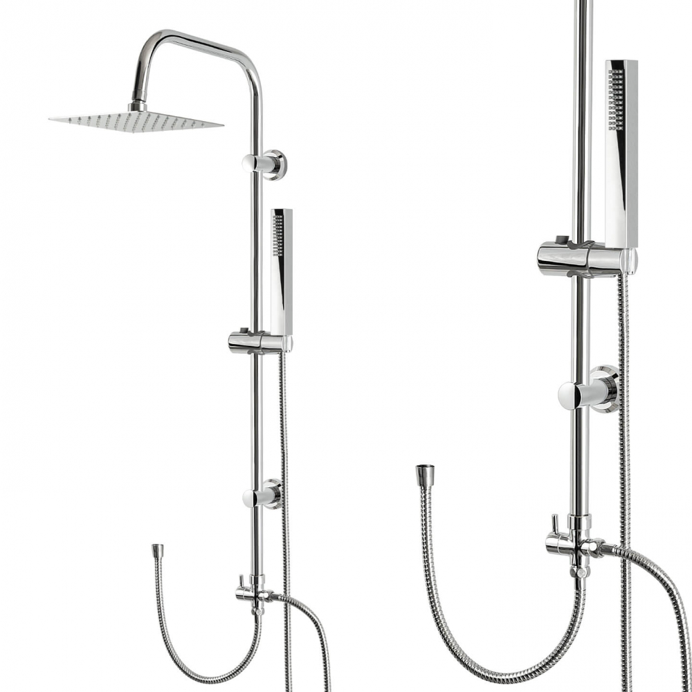 Set coloană de duș cu efect de ploaie de 20cm, fără baterie [3]