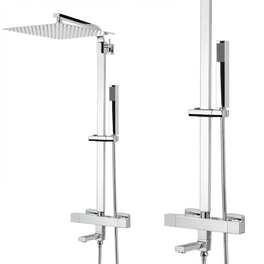 Set coloană de duș cu termostat și baterie de cadă - diferite dimensiuni [3]