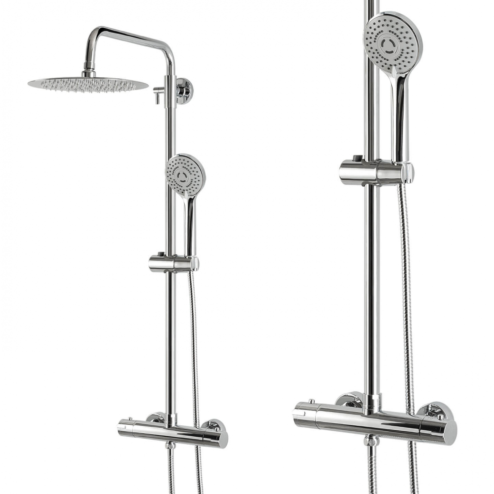 Set coloană de duș cu termostat și efect de ploaie - diferite dimensiuni [2]