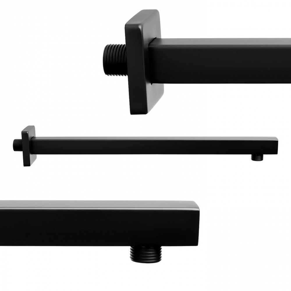 Set de Duș Îngropat Negru cu Pălărie de Duș 20 cm [7]