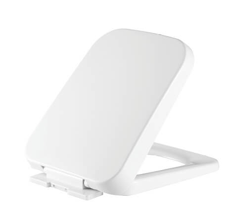 Capace de toaleta - Capac WC universal, dreptunghiular, cu închidere lentă