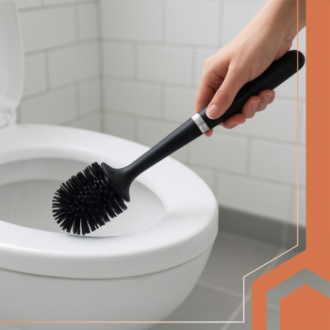Perie de baie din silicon, albă sau neagra [5]