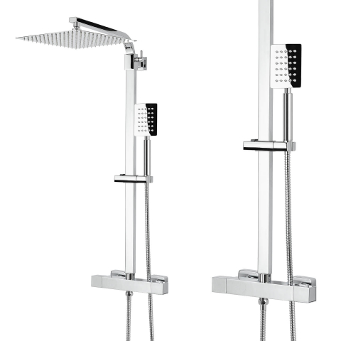 Set coloană de duș cu baterie termostatică Cabine dus si accesorii - Set coloană de duș cu baterie termostatică