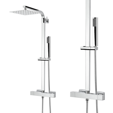 Set coloană de duș cu baterie termostatica Coloane de dus si seturi de dus - Set coloană de duș cu baterie termostatica