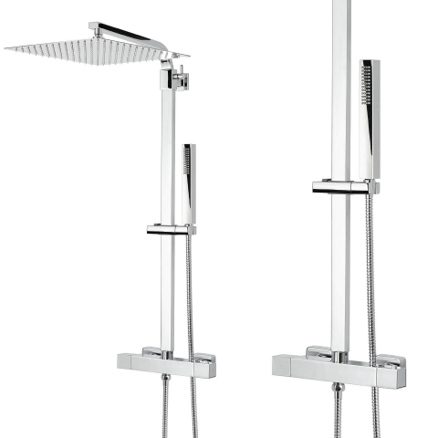 Set coloană de duș cu baterie termostatică Cabine dus si accesorii - Set coloană de duș cu baterie termostatică