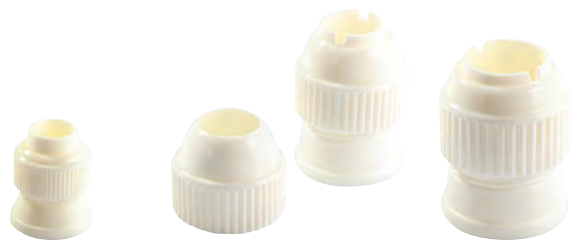 Adapter duiuri, mic, PP, alb [1]