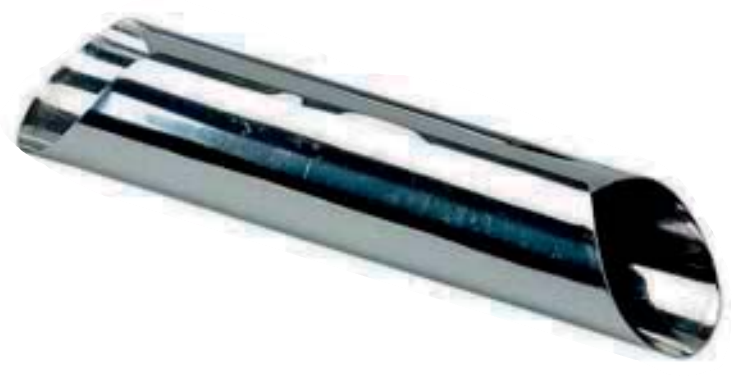 Forma-cilindru oblic, CANNOLI, D35 x H125 mm, INOX [1]