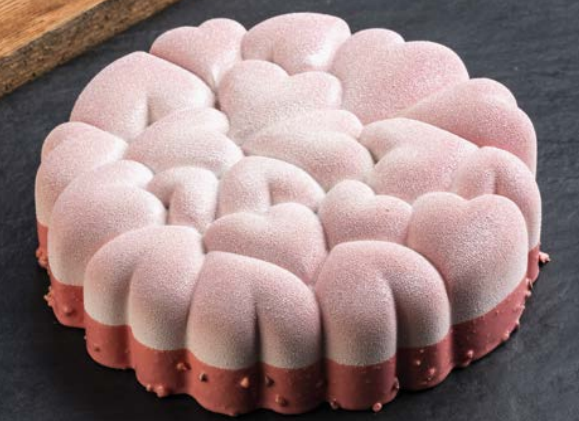 Forma silicon, 3D Pavocake EROS, 179x178xH48 mm, vol.1022 ml [1]