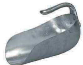 Caus pentru faina - Caus faina, AL, 310 mm - 450 ml, maner sus
