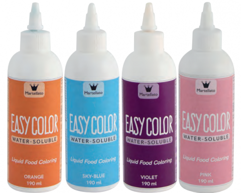 Coloranți alimentari - Colorant EASYCOLOR, lichid, hidroalcoolic, 75 ml