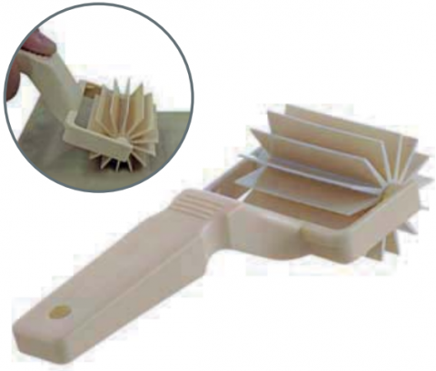 Cutite - Cutit-Roller de taiere, 65 mm, POM, plastic
