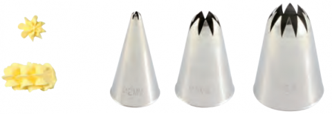 Produse pentru decor - Dui CLOSED STAR, D11 x D35 x H50 mm, INOX