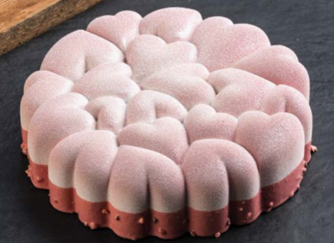 Forme pentru copt - Forma silicon, 3D Pavocake EROS, 179x178xH48 mm, vol.1022 ml