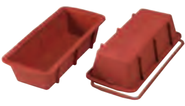Forme pentru copt - Forma silicon pt copt, PLUM CAKE, 240x105xH65 mm